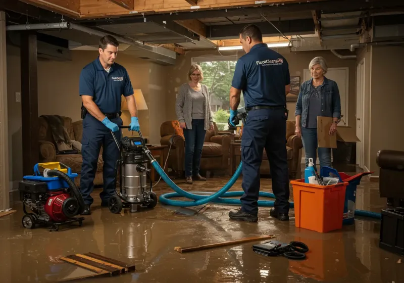 Basement Water Extraction and Removal Techniques process in Lone Grove, OK